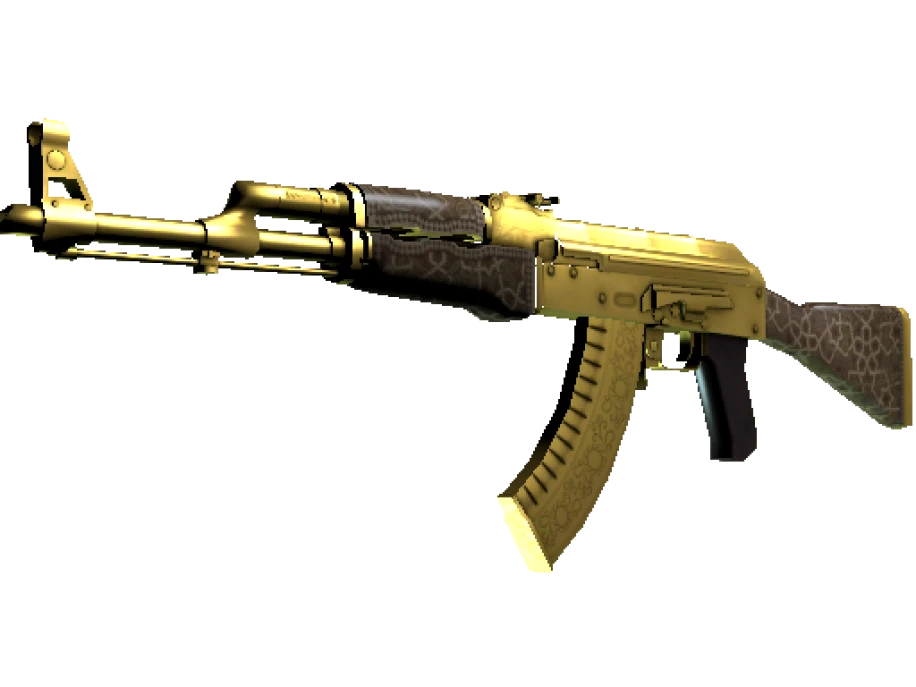 AK-47 | Gold Arabesque (Minimal Wear) - Image 1