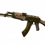 AK-47 | Gold Arabesque (Well-Worn)
