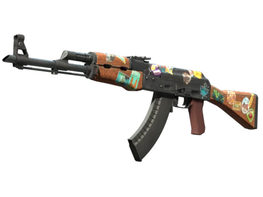 AK-47 | Jet Set (Well-Worn) - Image 1