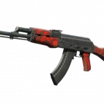 AK-47 | Red Laminate (Battle-Scarred)