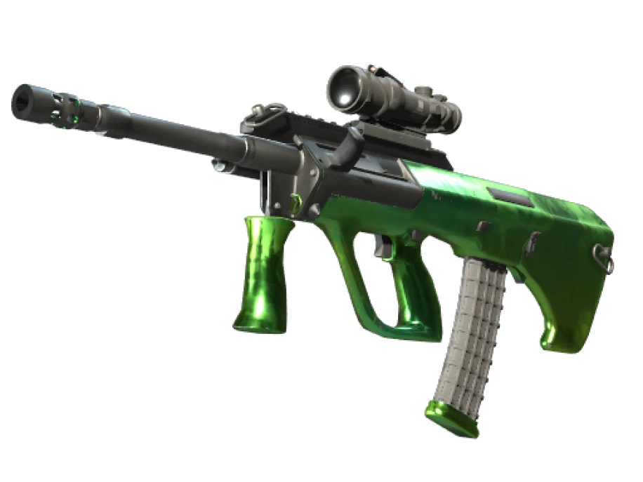 AUG | Carved Jade (Minimal Wear) - Image 1