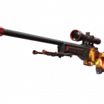 AWP | Wildfire (Well-Worn)