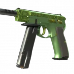 CZ75-Auto | Emerald Quartz (Minimal Wear)