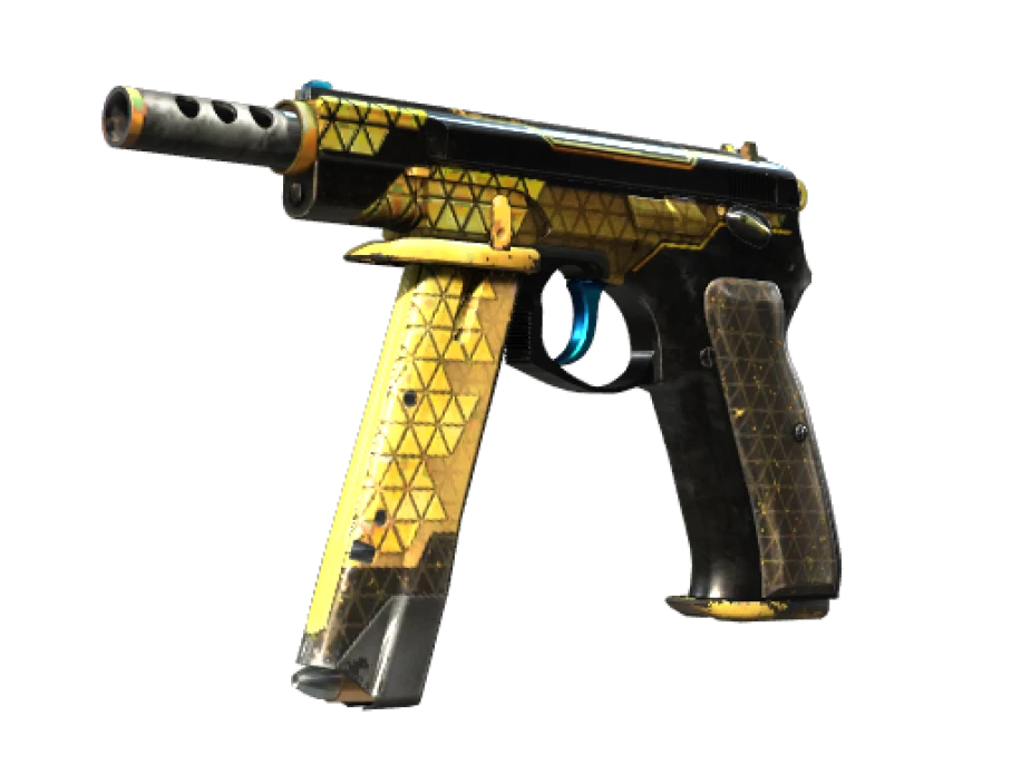 CZ75-Auto | Syndicate (Well-Worn) - Image 1