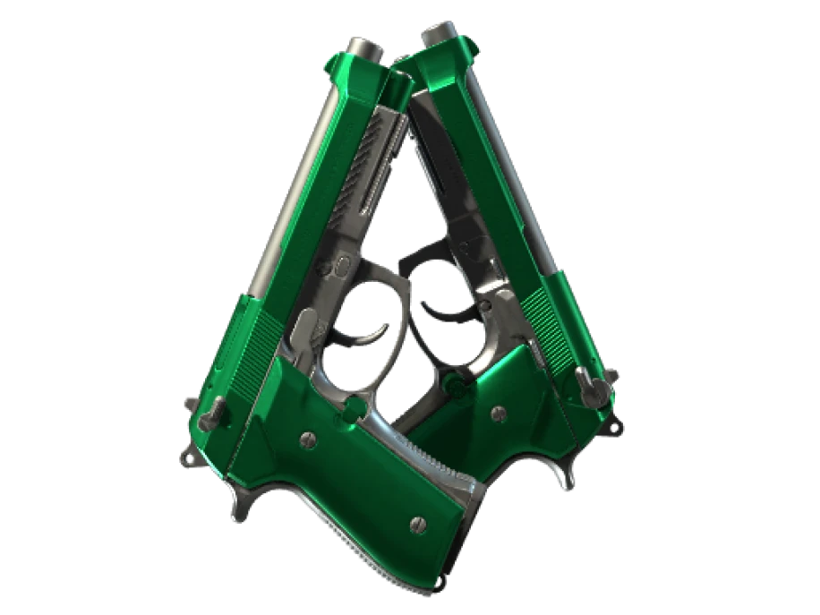Dual Berettas | Emerald (Factory New) - Image 1