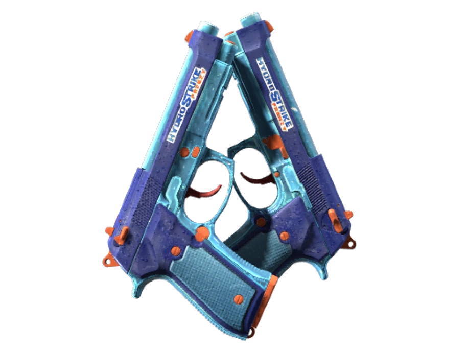 Dual Berettas | Hydro Strike (Factory New) - Image 1