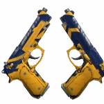 Dual Berettas | Marina (Well-Worn)