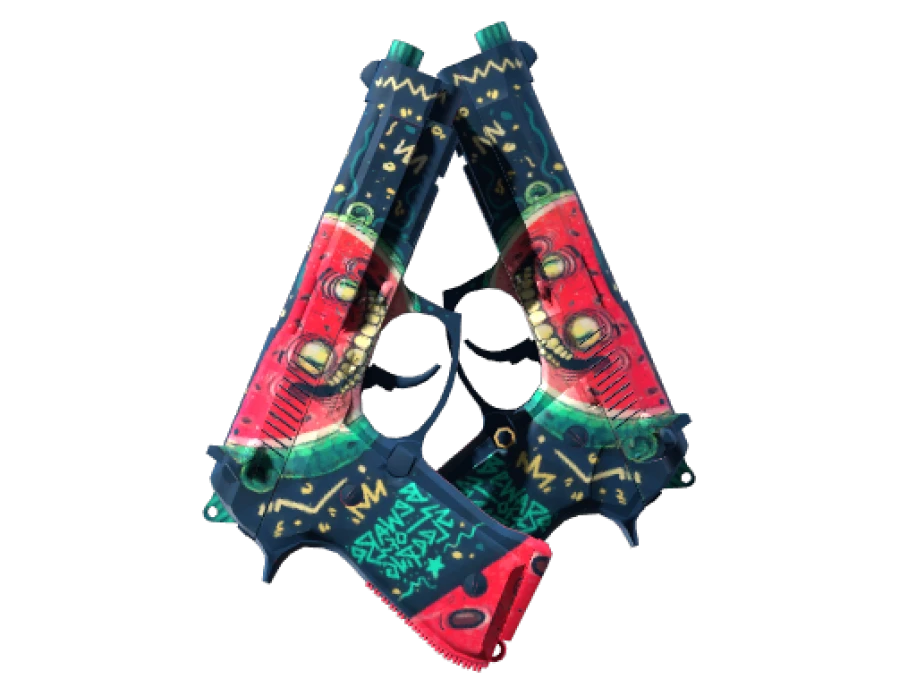 Dual Berettas | Melondrama (Minimal Wear) - Image 1