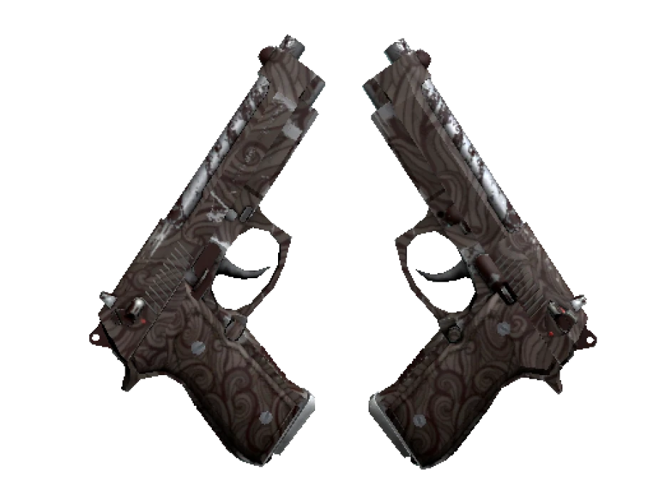 Dual Berettas | Pyre (Well-Worn) - Image 1