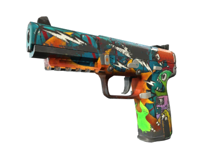Five-SeveN | Angry Mob (Battle-Scarred) - Image 1