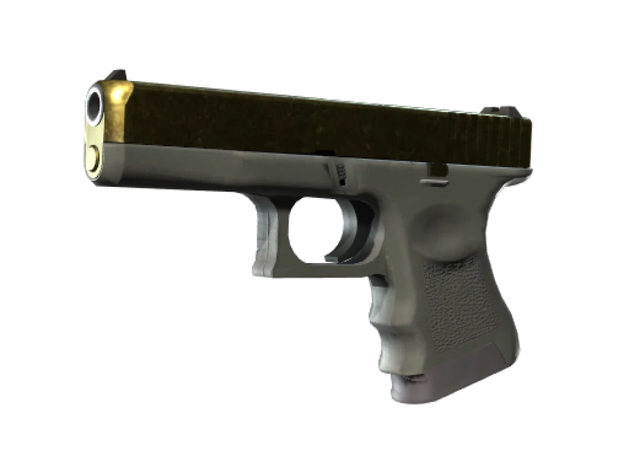 Glock-18 | Brass (Battle-Scarred) - Image 1