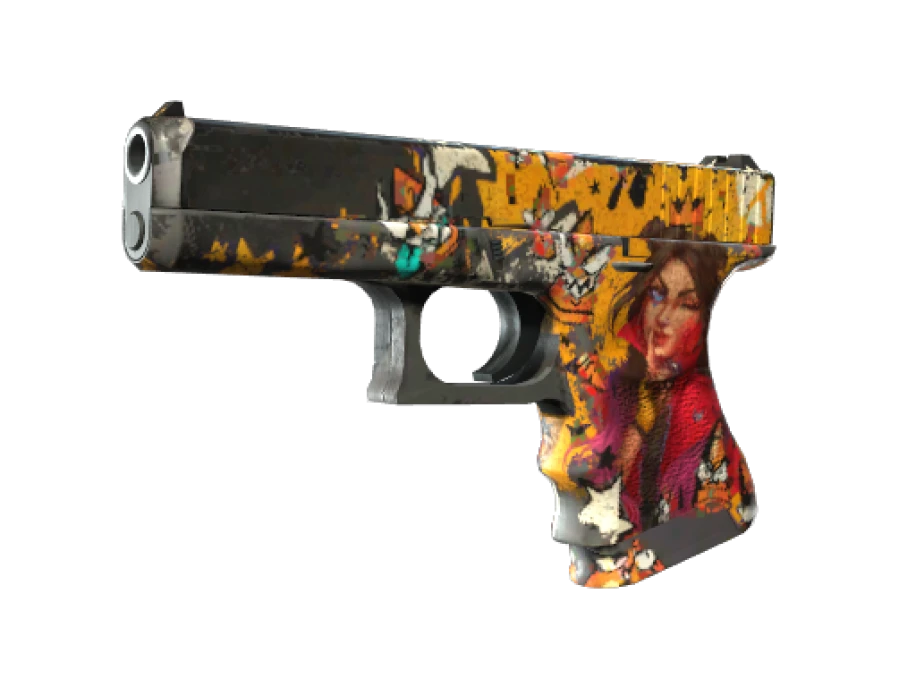 Glock-18 | Bullet Queen (Battle-Scarred) - Image 1