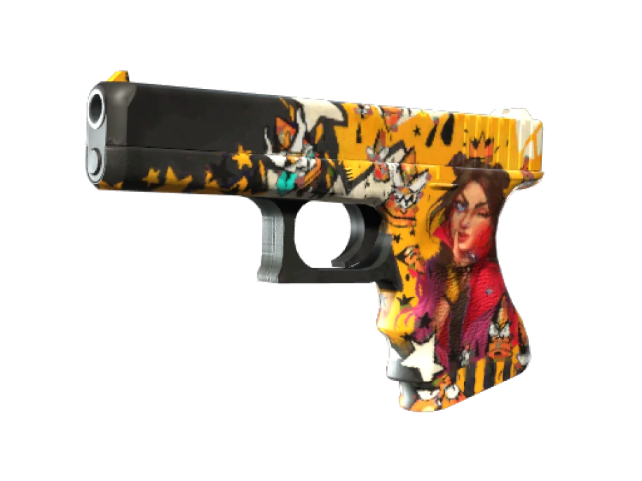 Glock-18 | Bullet Queen (Minimal Wear) - Image 1