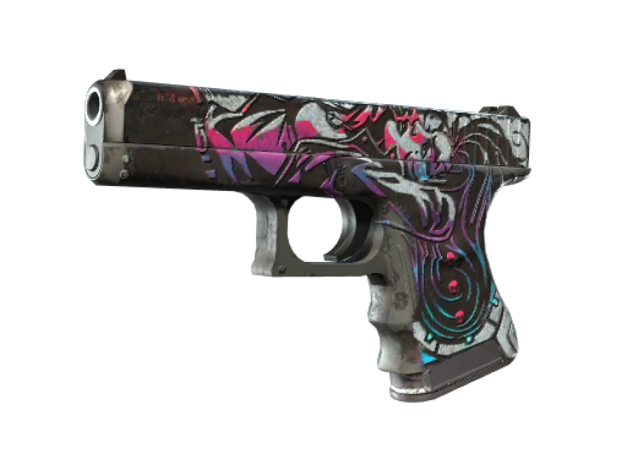 Glock-18 | Neo-Noir (Battle-Scarred) - Image 1