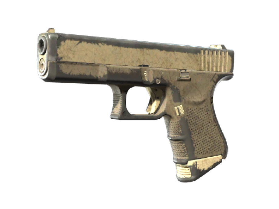 Glock-18 | Sand Dune (Battle-Scarred) - Image 1