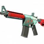 M4A4 | Bullet Rain (Minimal Wear)
