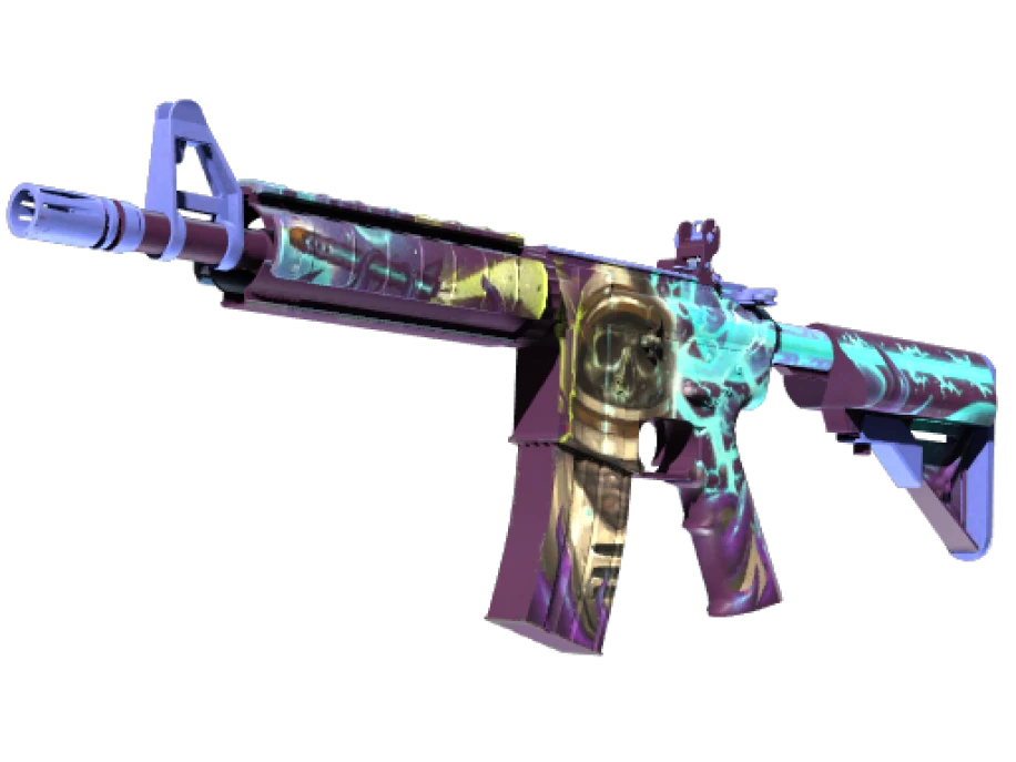 M4A4 | Desolate Space (Well-Worn) - Image 1