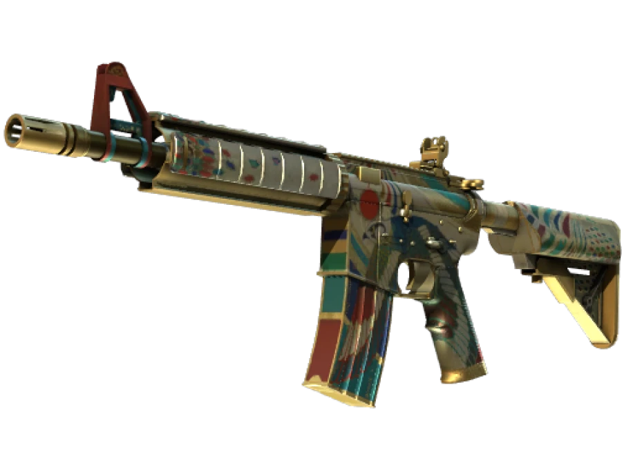 M4A4 | Eye of Horus (Minimal Wear) - Image 1