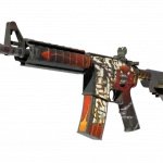 M4A4 | Hellfire (Well-Worn)