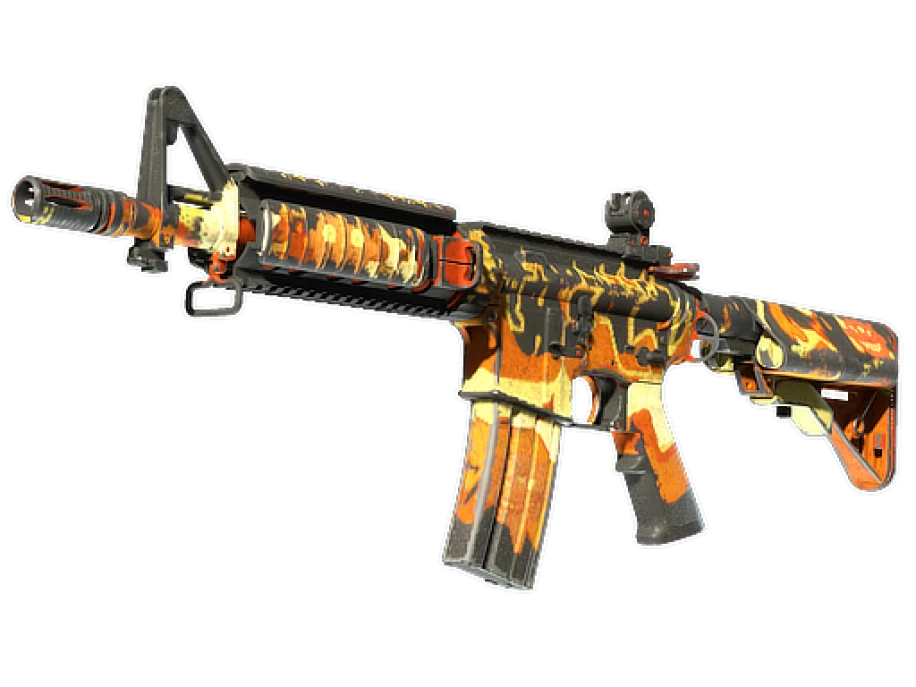 M4A4 | Hellish (Battle-Scarred) - Image 1