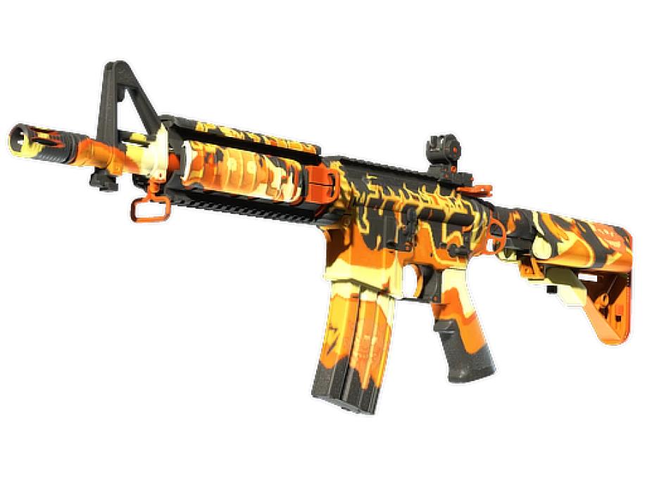 M4A4 | Hellish (Minimal Wear) - Image 1