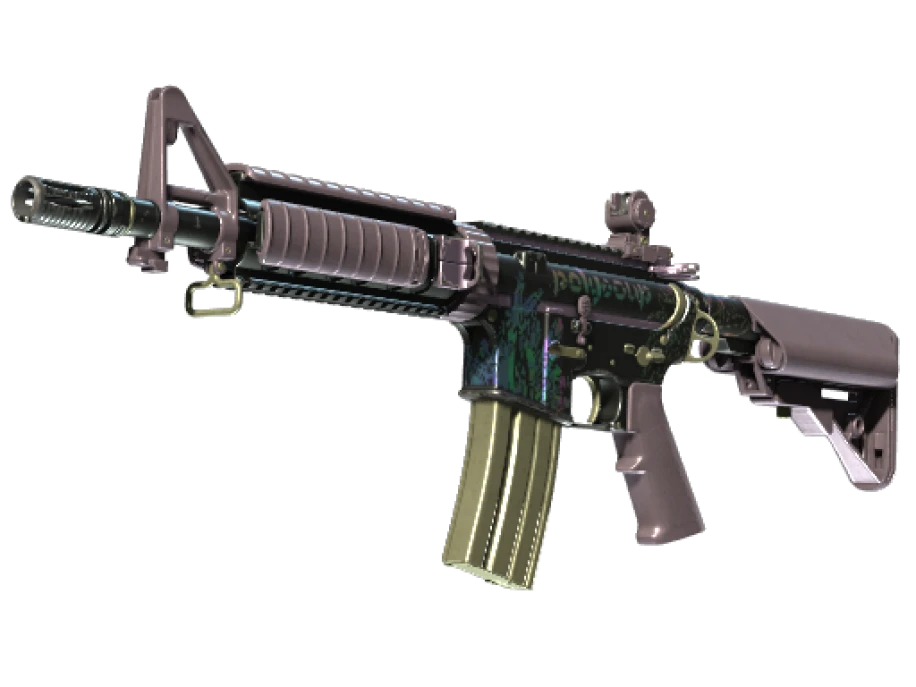M4A4 | Polysoup (Well-Worn) - Image 1