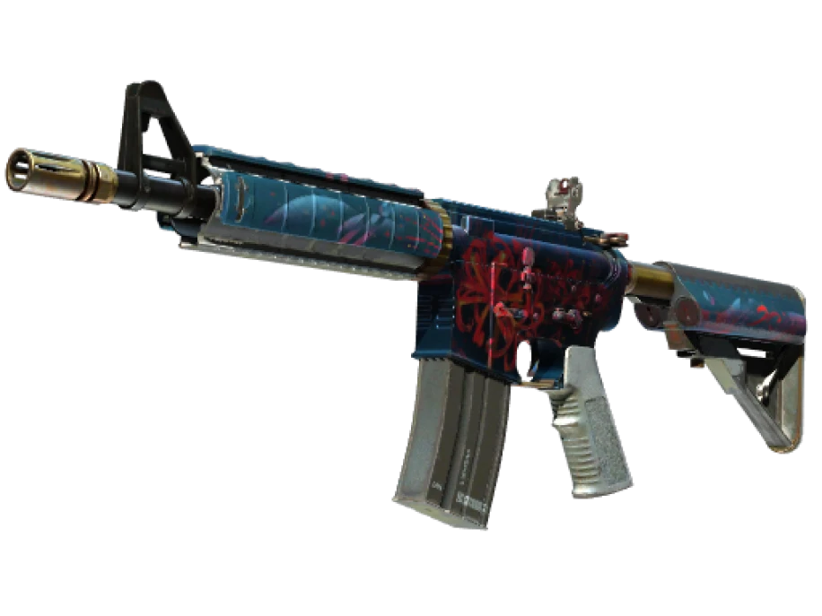 M4A4 | Spider Lily (Field-Tested) - Image 1