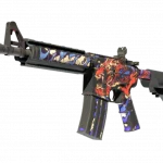 M4A4 | 龍王 (Dragon King) (Battle-Scarred)