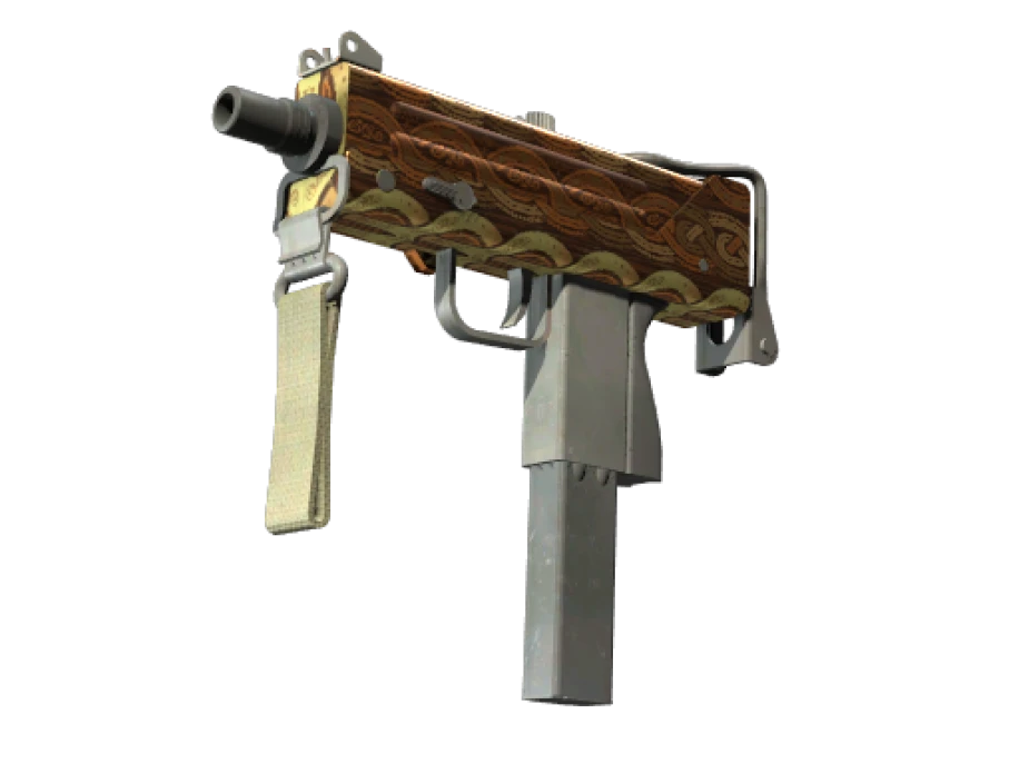 MAC-10 | Copper Borre (Minimal Wear) - Image 1