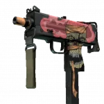 MAC-10 | Curse (Well-Worn)