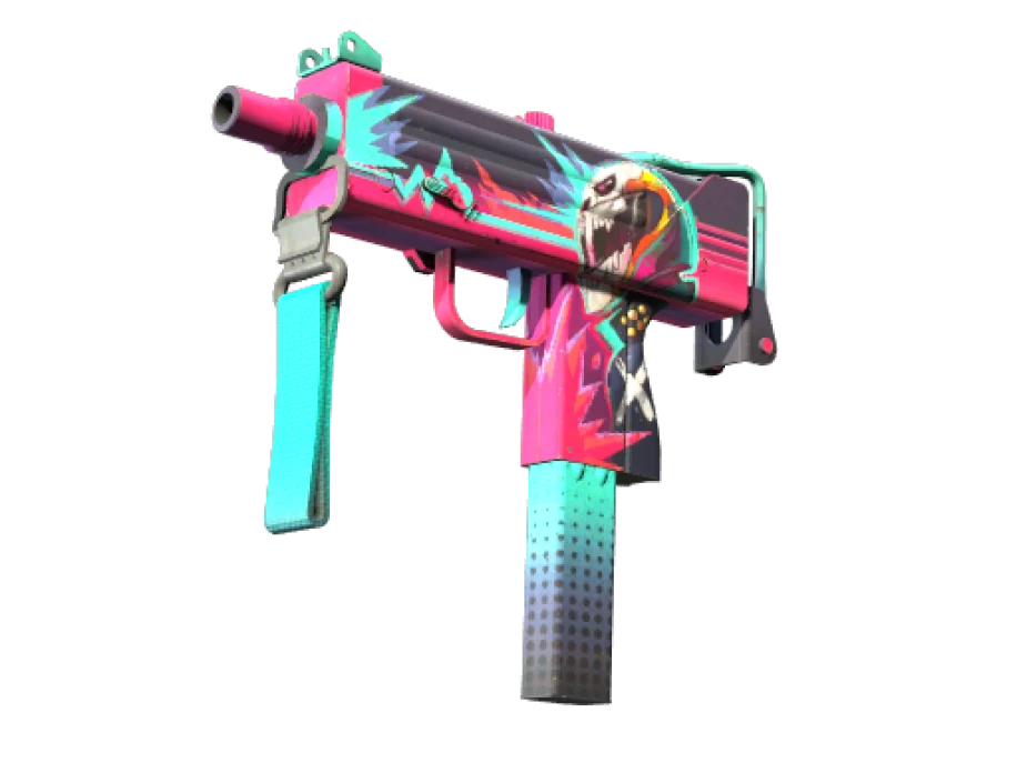 MAC-10 | Neon Rider (Field-Tested) - Image 1