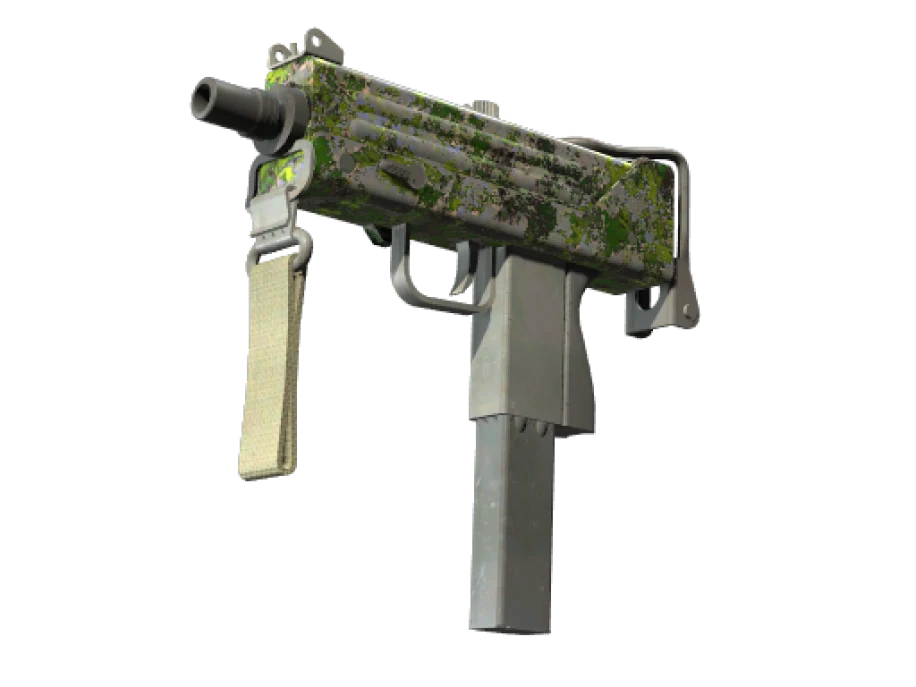 MAC-10 | Nuclear Garden (Battle-Scarred) - Image 1