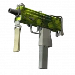 MAC-10 | Nuclear Garden (Well-Worn)