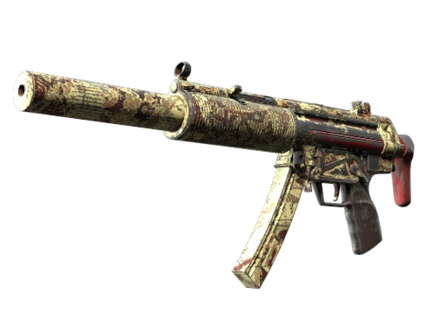 MP5-SD | Autumn Twilly (Battle-Scarred) - Image 1