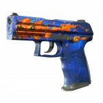 P2000 | Fire Elemental (Battle-Scarred)