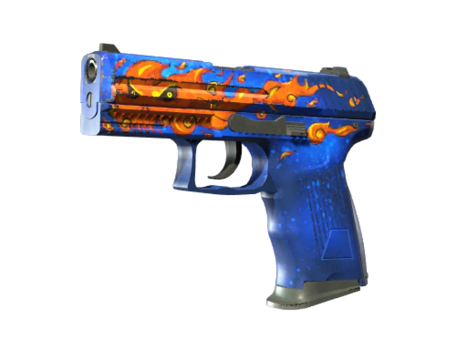 P2000 | Fire Elemental (Well-Worn) - Image 1
