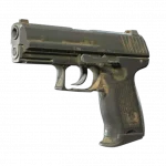 P2000 | Grassland Leaves (Battle-Scarred)