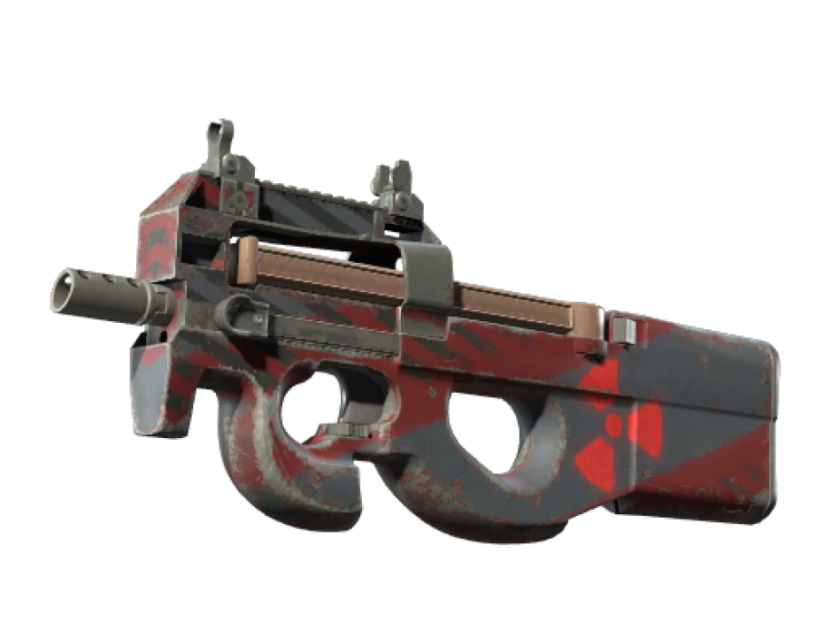 P90 | Fallout Warning (Well-Worn) - Image 1