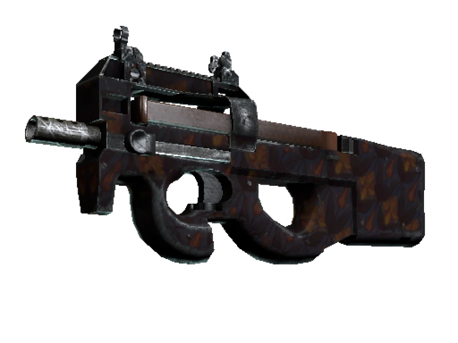 P90 | Sunset Lily (Well-Worn) - Image 1