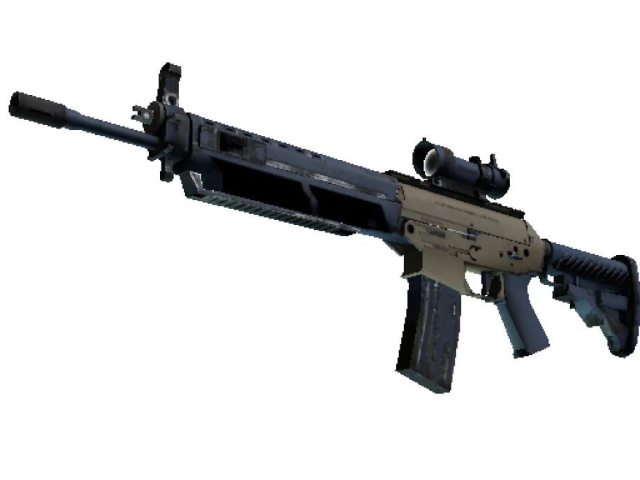 SG 553 | Tornado (Well-Worn) - Image 1