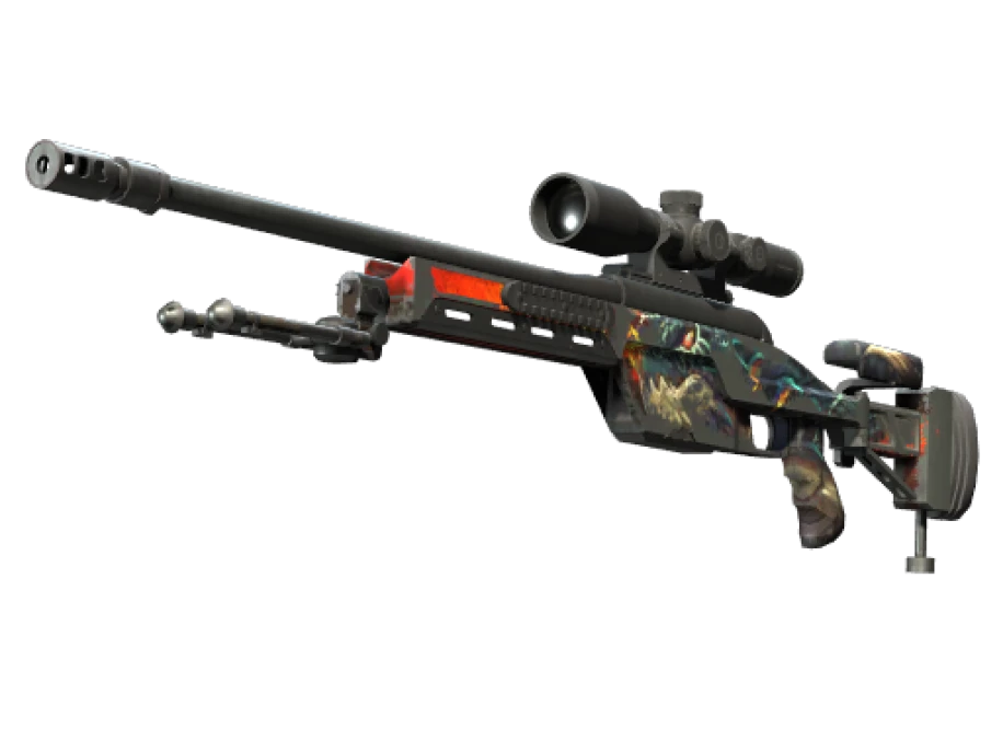 SSG 08 | Dragonfire (Battle-Scarred) - Image 1