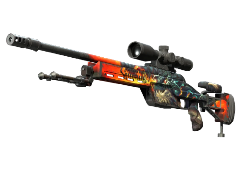SSG 08 | Dragonfire (Field-Tested) - Image 1
