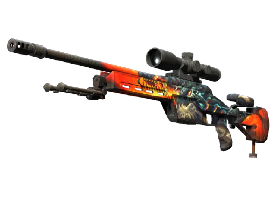 SSG 08 | Dragonfire (Minimal Wear) - Image 1