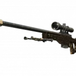 Souvenir AWP | Black Nile (Battle-Scarred)