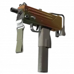 Souvenir MAC-10 | Amber Fade (Minimal Wear)