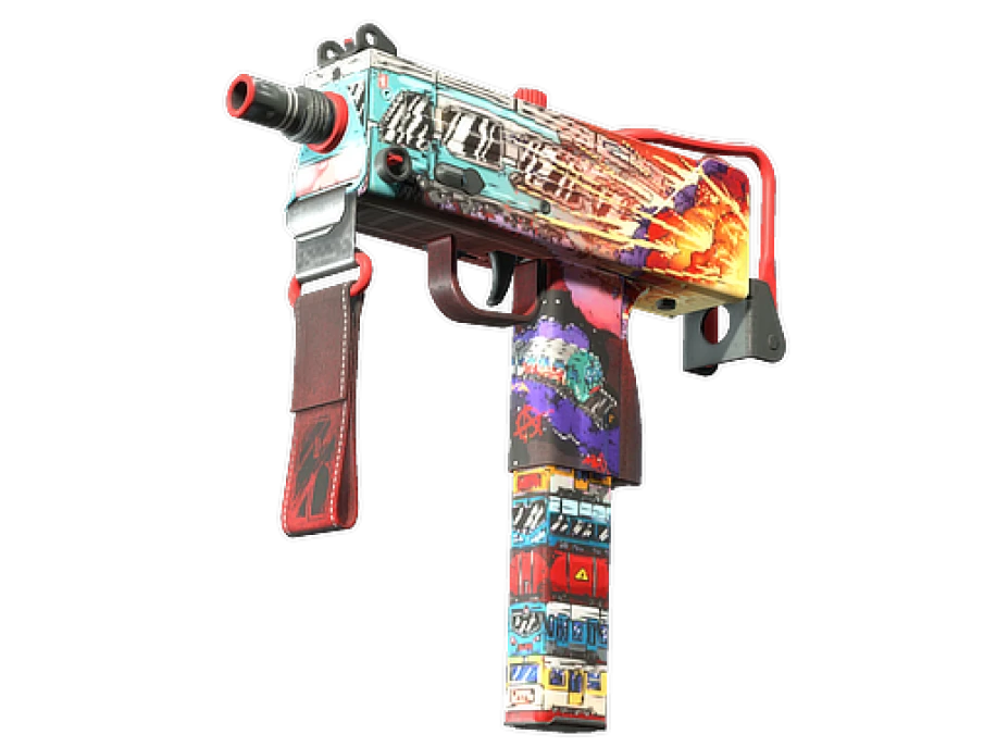 Souvenir MAC-10 | Derailment (Minimal Wear) - Image 1