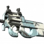 Souvenir P90 | Glacier Mesh (Well-Worn)