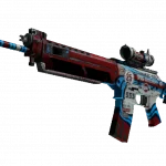 Souvenir SG 553 | Integrale (Battle-Scarred)