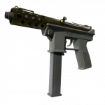 Souvenir Tec-9 | Brass (Battle-Scarred)