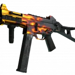 Souvenir UMP-45 | Blaze (Minimal Wear)